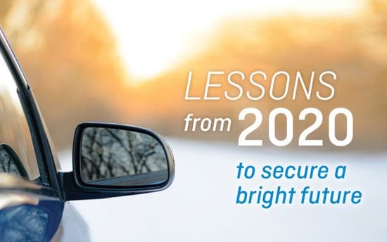 Lessons from 2020 to secure a bright future